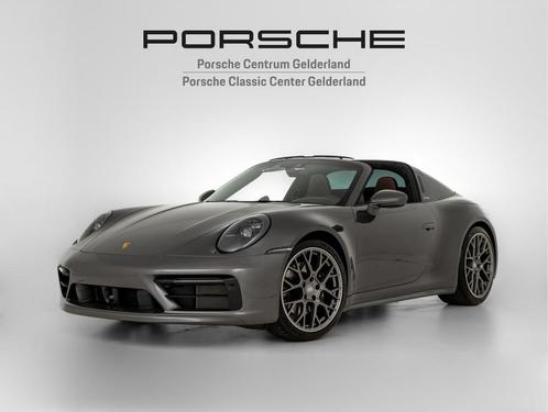 Porsche 992 Targa 4S, Auto's, Porsche, Bedrijf, Lederen bekleding, Metaalkleur, Stoelventilatie, Zetelverwarming, Benzine, Cabriolet
