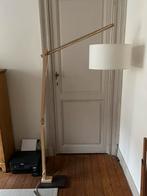 Lampadaire en bois, Huis en Inrichting, Lampen | Vloerlampen, Ophalen, Zo goed als nieuw, Hout