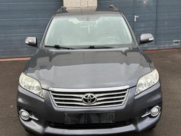 Toyota Rav4 2.2D-4D 4x4 Euro5 1e eigenaar klaar Registre, Auto's, Euro 5, Zwart, USB, Leder