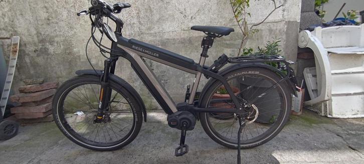 speed pedelec Riese & Müller Supercharger GT Vario Silver, Fietsen en Brommers, Elektrische fietsen, Gebruikt, Riese & Müller