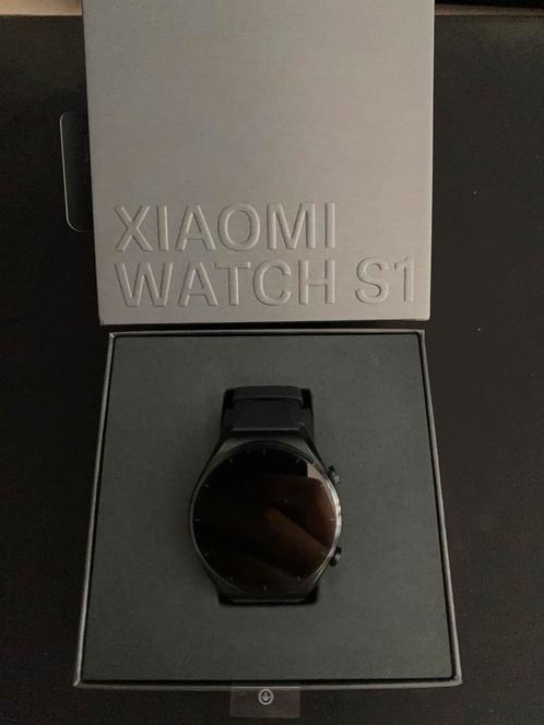 XIAOMI WATCH S1 BLACK; montre connectée, Handtassen en Accessoires, Smartwatches, Nieuw, Zwart, Afstand, Calorieverbanding, Conditie