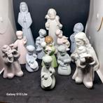 Lot de statuettes Art déco  TECO LIÈGE, Handtassen en Accessoires, Ringen, Ophalen, Zo goed als nieuw, Blauw