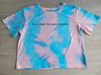 T-shirt - Shein - maat S (+/- 170-176), Kinderen en Baby's, Kinderkleding | Maat 170, Meisje, Shein, Ophalen of Verzenden, Zo goed als nieuw