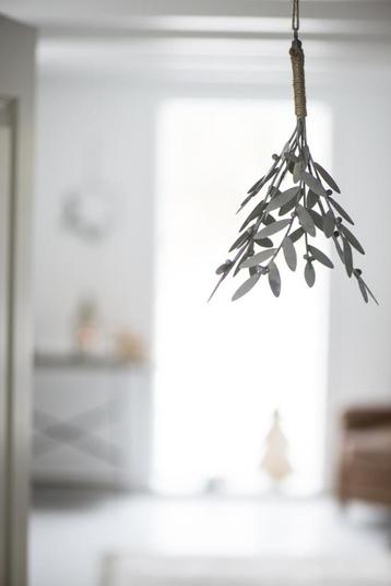 MARETAK DECORATIE ~Mistletoe~ zinc SOBER LANDELIJK beschikbaar voor biedingen