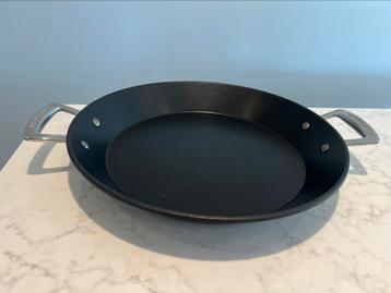 Le Creuset braad of sauteerpan, 32 cm gebruikte staat beschikbaar voor biedingen