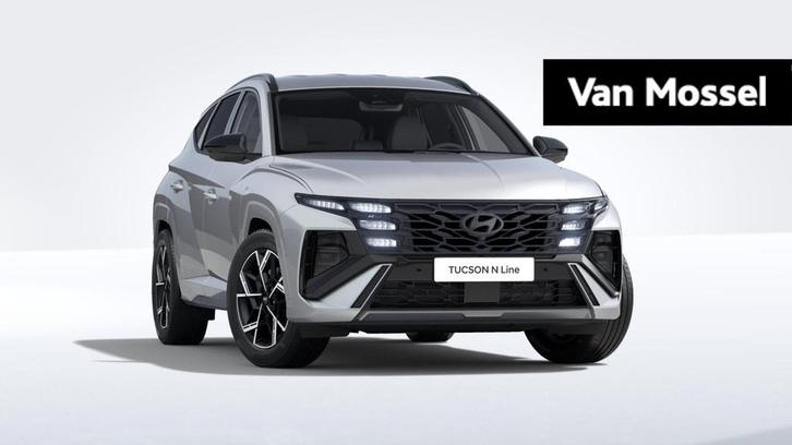 Hyundai Tucson 1.6 T-GDi 48V Feel N-Line 7-DCT, Auto's, Hyundai, Bedrijf, Te koop, Tucson, Bluetooth, Centrale vergrendeling, Cruise Control