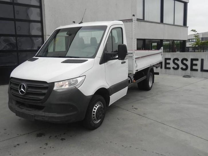 Mercedes-Benz Kipper 516 automaat met 3,5 ton trekhaak, Auto's, Bestelwagens en Lichte vracht, Te koop, Mercedes-Benz, Diesel
