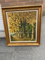 Herfst schilderij, Ophalen