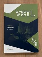 Leerboek Statistiek VBTL 3/4 D-finaliteit, Boeken, Ophalen of Verzenden, Nieuw