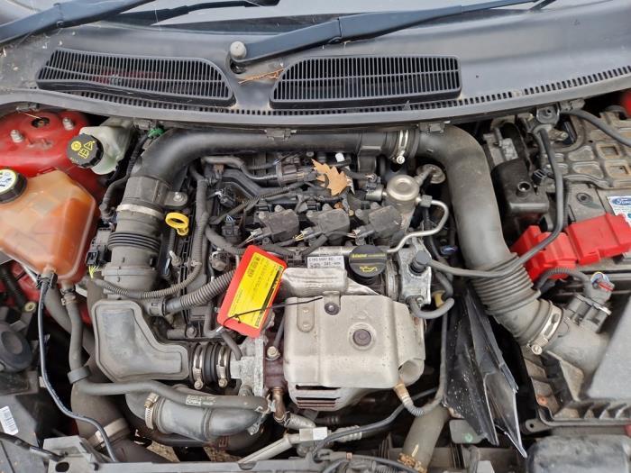 Motor van een Ford Fiesta, Auto-onderdelen, Motor en Toebehoren, Ford, Gebruikt, 3 maanden garantie, Ophalen of Verzenden