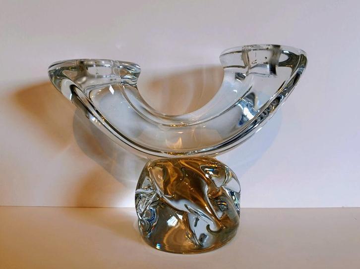 Kristallen kaarshouder van Maison Daum, Antiek en Kunst, Antiek | Glaswerk en Kristal, Ophalen of Verzenden
