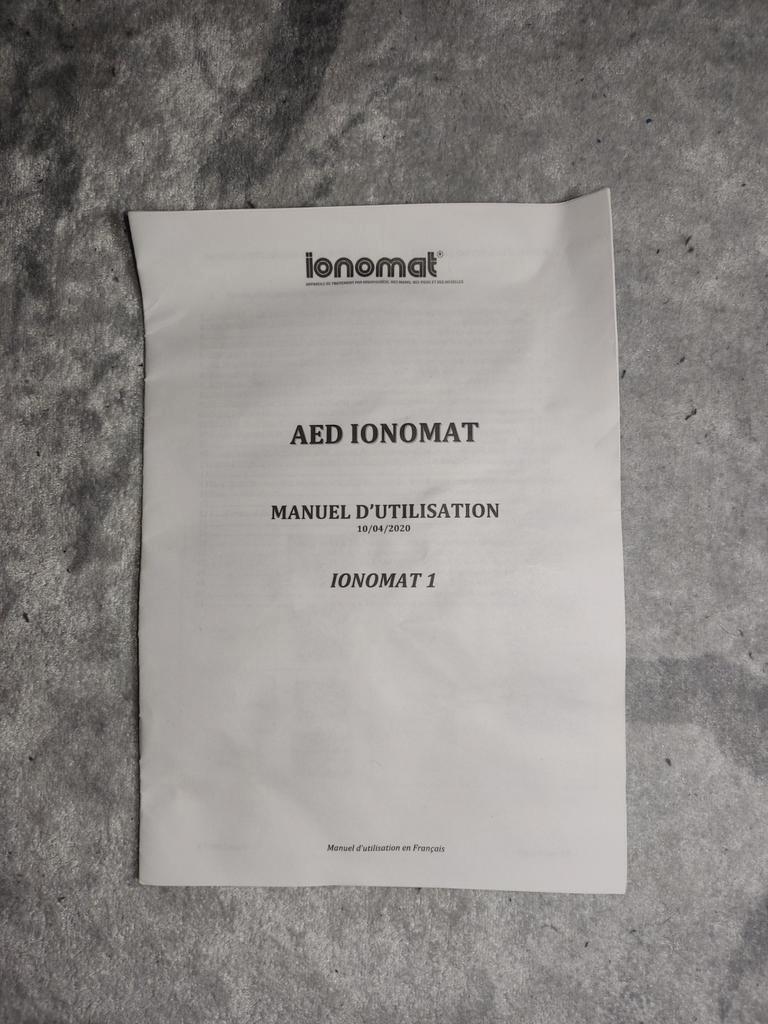 IONOMAT 2l Antiperspirant définitif - Ionophorèse Algeria