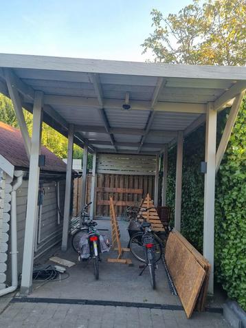 Carpot zelf af te breken, Tuin en Terras, Overkappingen, Ophalen, Zo goed als nieuw, Carport