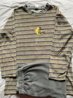 Gestreepte fluweelzachte pyjama maat 176, Ophalen of Verzenden, Nacht- of Onderkleding