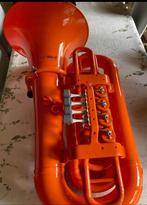 Tuba sib (Bastuba bes) - 4 Pistons, Musique & Instruments, Enlèvement, Comme neuf, Tuba en si bémol, Avec valise ou sac