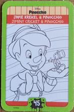 Verzamelkaart Disney Colour Magic - Pinocchio, Verzamelen, Ophalen of Verzenden, Peter Pan of Pinokkio, Zo goed als nieuw, Plaatje of Poster