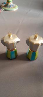 Gelazen italiaanse koffiepotjes voor de kerstboom (oude)  30, Diversen, Kerst, Ophalen of Verzenden