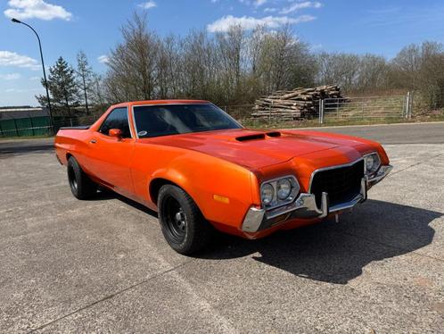 Ford Ranchero uit 1972, Auto's, Oldtimers, Particulier, Ford, LPG, Overige carrosserie, 2 deurs, Automaat, Overige kleuren, Zwart