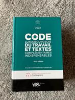 Code Luxembourgeois du Travail et Textes complémentaires ind, Livres, Économie, Management & Marketing, Comme neuf, Autres sujets/thèmes