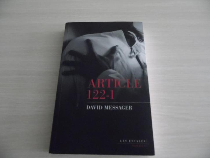 ARTICLE 122-1       DAVID MESSAGER, Boeken, Detectives, Zo goed als nieuw, Ophalen of Verzenden