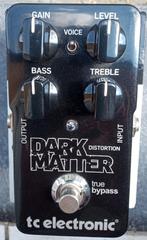 tc electronic Dark Matter (distortion pedal met EQ), Ophalen of Verzenden, Zo goed als nieuw, Distortion, Overdrive of Fuzz