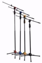 Zware professionele microfoon statief Geel, Muziek en Instrumenten, Standaarden, Ophalen of Verzenden, Nieuw, Microfoon