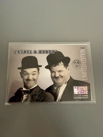 0 euro biljet 2024 Laurel & Hardy beschikbaar voor biedingen