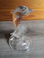 Doorzichtig beeldje van een dolfijn, Verzamelen, Beelden en Beeldjes, Ophalen