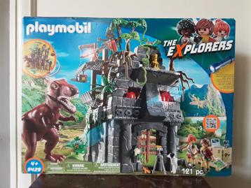 PLaymobil groot dino basiskamp met zaklamp beschikbaar voor biedingen