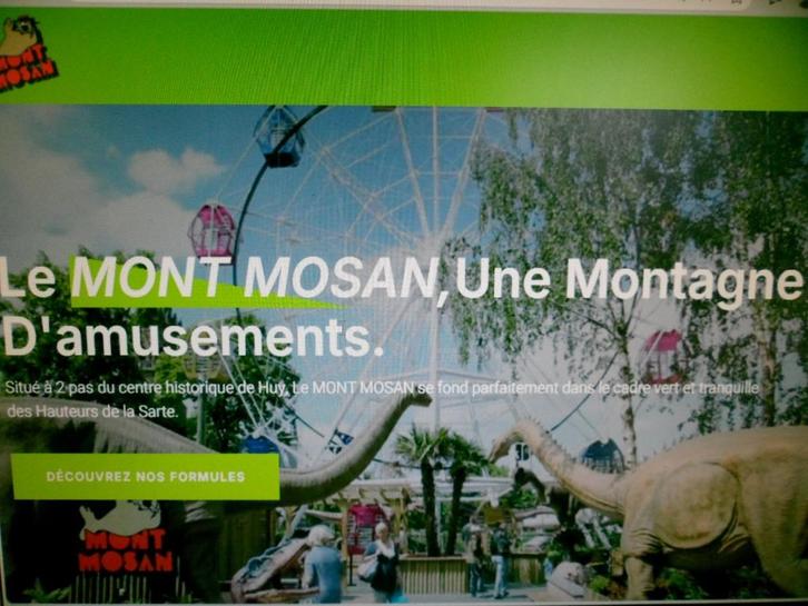 Entreeticket Mont Mosan Park Familiepaspoort, Tickets en Kaartjes, Kortingen en Cadeaubonnen, Drie personen of meer, Pretpark