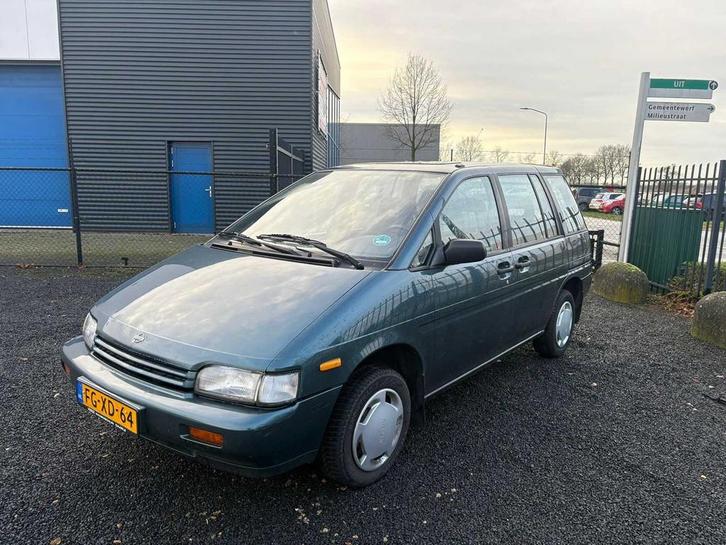 Nissan - 1992 - Prairie - 2.4 SLX 7p. - Personenauto, Auto's, Nissan, Bedrijf, Overige modellen, Overige brandstoffen, Euro 1