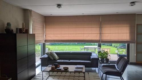 Gordijnen: vouwgordijnen, Huis en Inrichting, Stoffering | Gordijnen en Lamellen, Zo goed als nieuw, 200 cm of meer, 200 cm of meer