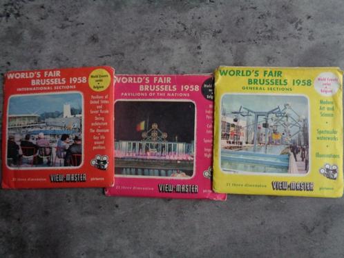 VIEW-MASTER  BOBINES   3 PACK  DE 3 DISQUES   WORLDS FAI, Antiquités & Art, Antiquités | Jouets, Enlèvement ou Envoi