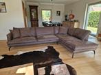 Hoeksalon / zetel met lounge, Huis en Inrichting, Ophalen, Gebruikt, Stof, Modern