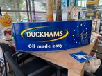 DUCKHAMS olie oude lichtbak, Verzamelen, Ophalen, Gebruikt, Lichtbak of (neon) lamp