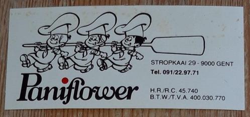 Berck sticker Paniflower jaren '80 Sammy Pechvogel Hansje, Verzamelen, Stripfiguren, Zo goed als nieuw, Plaatje, Poster of Sticker