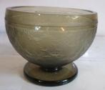 art deco frosted glass coup bowl Le Verre Francais 31, Antiek en Kunst, Verzenden