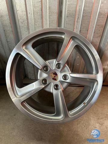 1 stuks originele Porsche 911 991 Techno 20 inch velg 5x130  beschikbaar voor biedingen