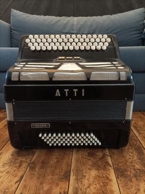 accordéon chromatique pour apprentissage, Muziek en Instrumenten, Accordeons, Gebruikt, Knopaccordeon, Overige merken, Met koffer