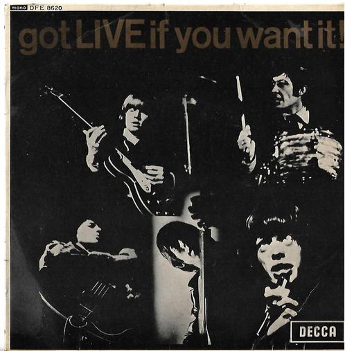 Rolling Stones EP "Got Live if You Want it" [UK], CD & DVD, Vinyles Singles, Utilisé, EP, Rock et Metal, 7 pouces, Envoi
