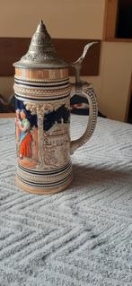 Ancienne chope à bière d une hauteur de 27cm, Ophalen of Verzenden