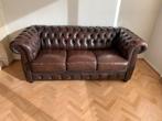 Chesterfield bank, Huis en Inrichting, Ophalen, Gebruikt, Driepersoons, Rechte bank