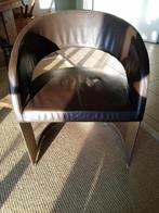 2 Durlet design eetkamer stoelen, Ophalen, Twee, Bruin, Zo goed als nieuw