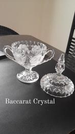 kristal (Bacarat) jampotten (2st), Antiek en Kunst, Curiosa en Brocante, Ophalen