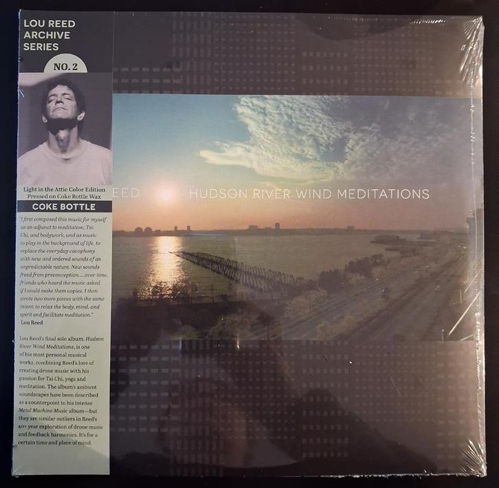 2LP Lou Reed ‎- Hudson River Wind Meditations (New - Sealed), Cd's en Dvd's, Vinyl | Rock, Nieuw in verpakking, Overige genres