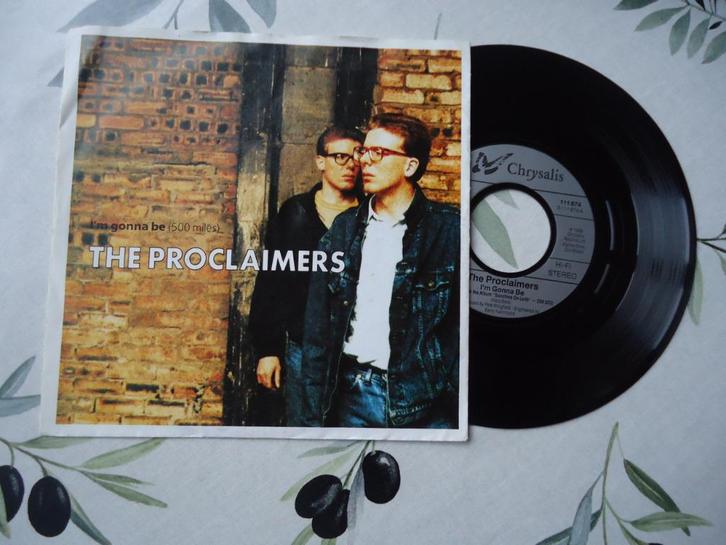7" PROCLAIMERS - I'm gonna be 500 miles, Cd's en Dvd's, Vinyl Singles, Single, Verzenden