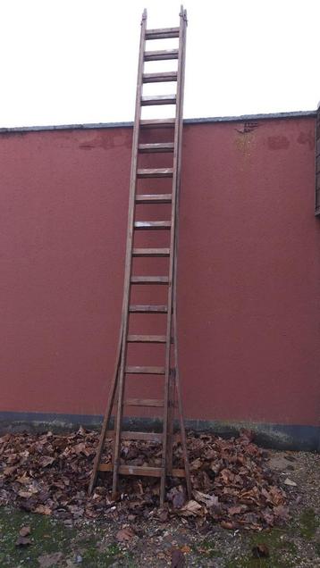 Ladder hout, Enlèvement, Comme neuf, Échelle