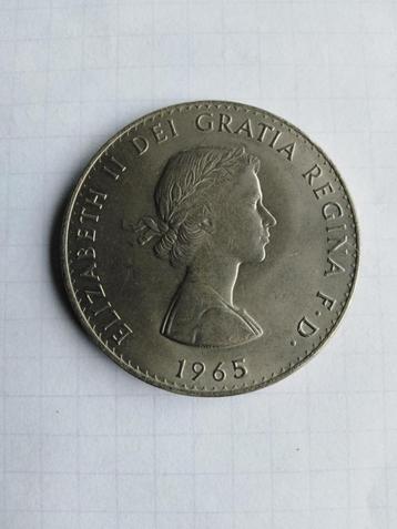 herdenkingsmunt (1965) 5 shilling - Elizabeth II - Churchill