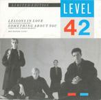Maxi Single Level 42 – Lessons In Love / Something About You, Cd's en Dvd's, Vinyl | Pop, Gebruikt, Ophalen of Verzenden, 1980 tot 2000