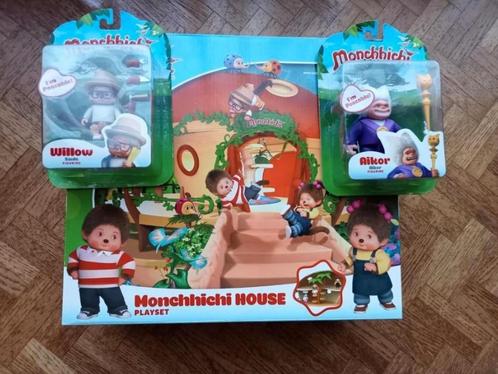 Monchhichi house playset met figuurtjes Willow & Aikor, Kinderen en Baby's, Speelgoed | Poppenhuizen, Nieuw, Ophalen of Verzenden